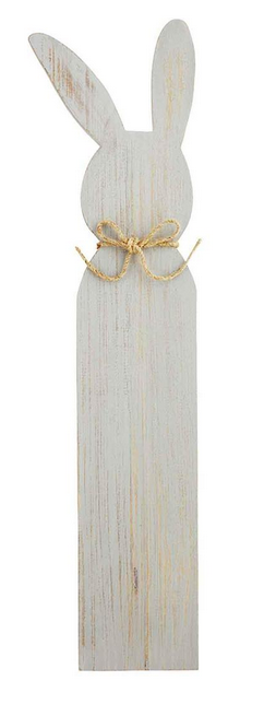 BUNNY WOOD PLANK DECOR