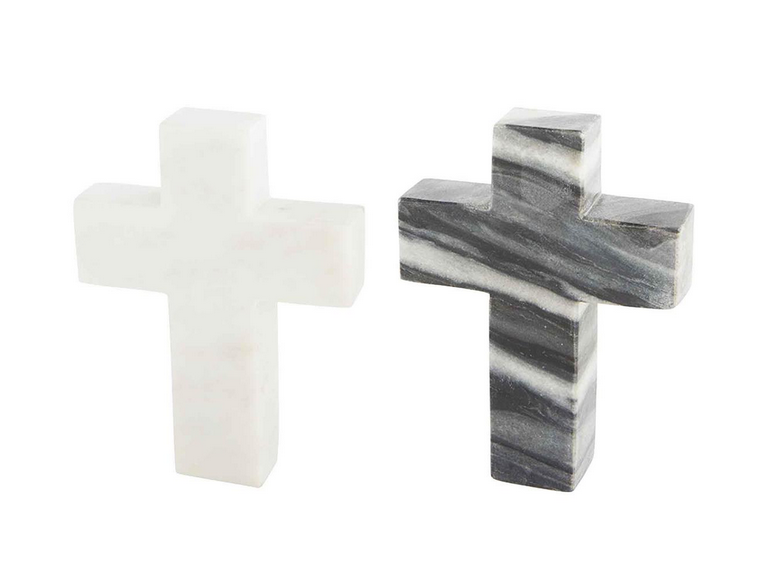 MARBLE DECORATIVE CROSS