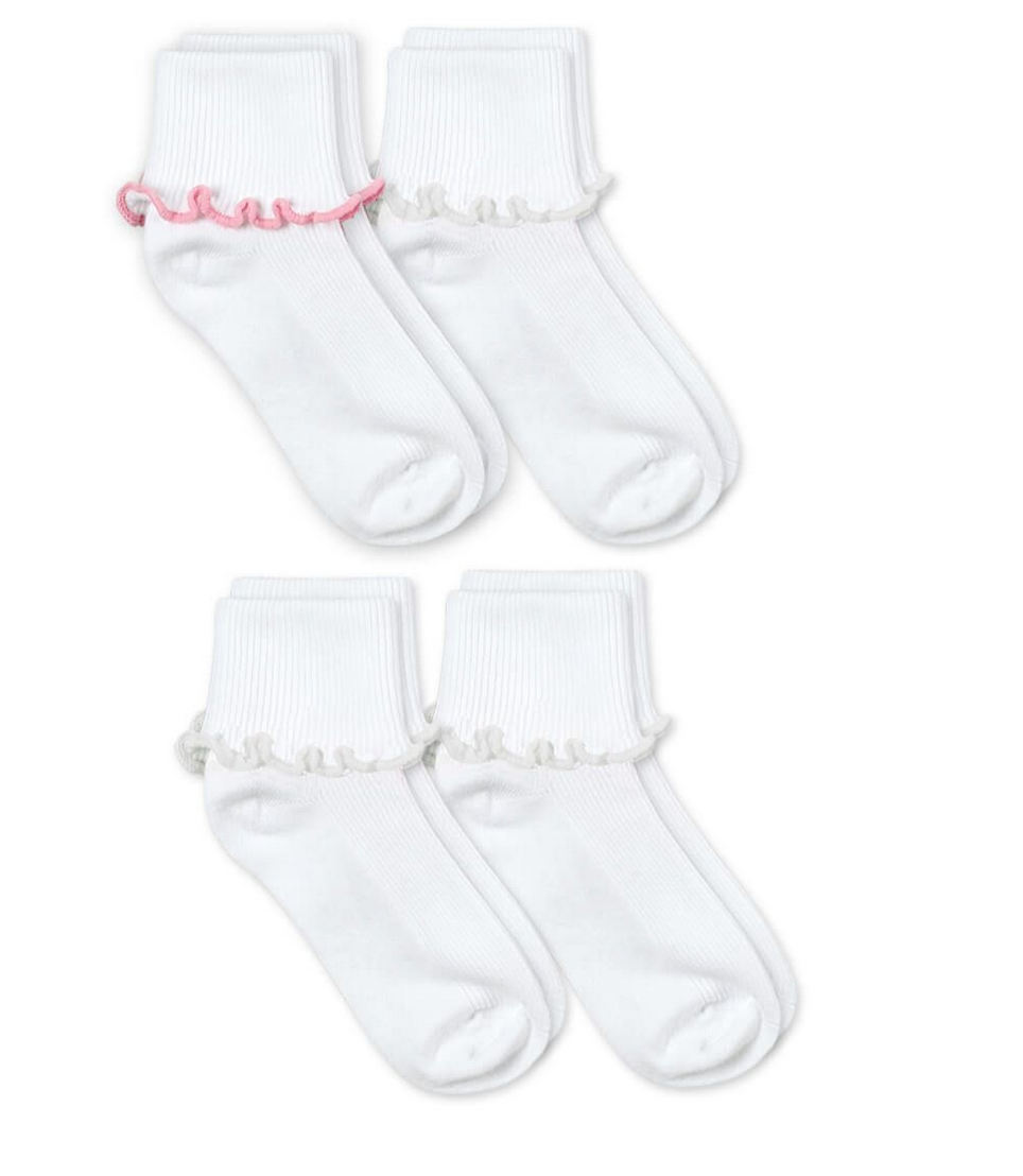 SEAMLESS RIPPLE CUFF SOCK