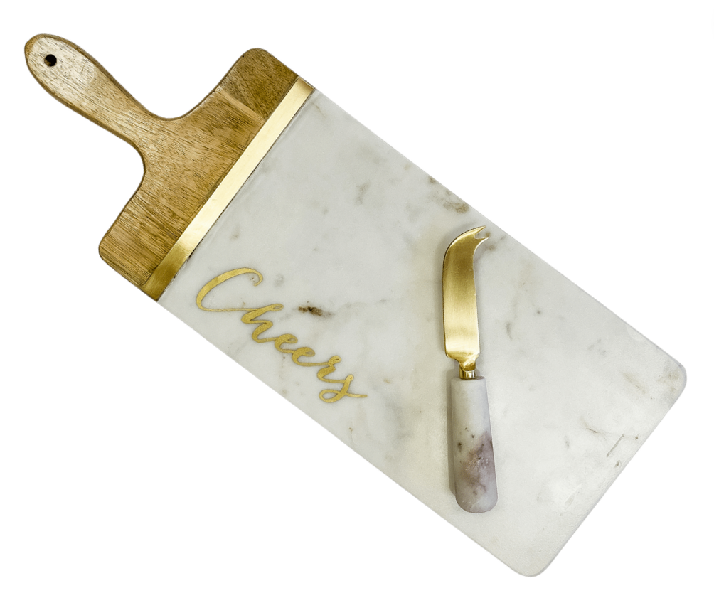 CHEERS CUSTOM CHARCUTERIE BOARD SET