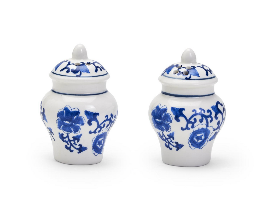MINI GINGER JAR SALT AND PEPPER SHAKER SET
