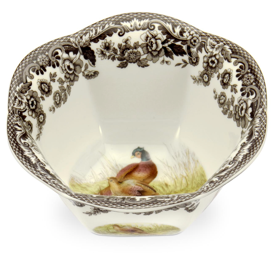 WOODLAND NUT BOWL 6"