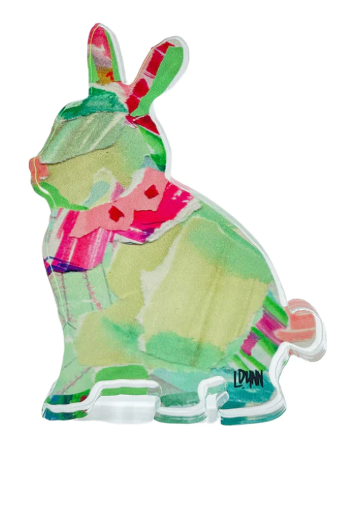ACRYLIC BUNNIES IN COLOR