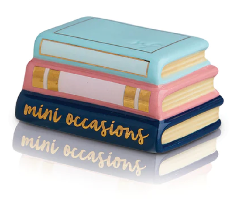 NORA FLEMING BOOK AND BOOK MINI