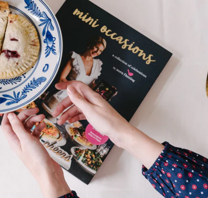 NORA FLEMING BOOK AND BOOK MINI