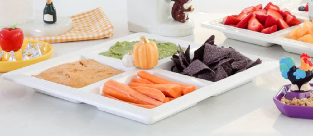 NORA FLEMING SQUARE SECTIONAL SERVER