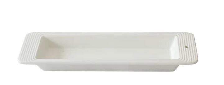 NORA FLEMING STRIPES CRACKER TRAY