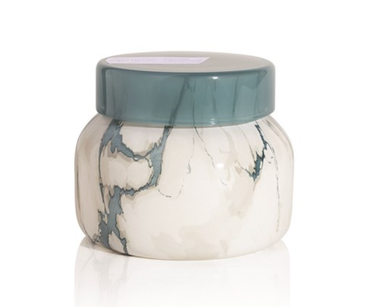 MODERN MARBLE TRAVLE TIN CANDLE 8.5oz