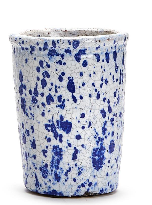 INDIGO SPLASH VASE