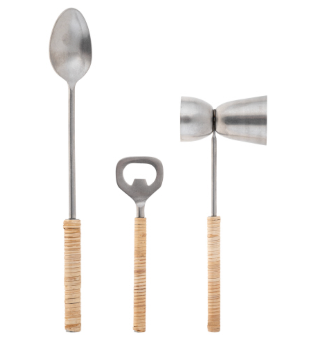 CATALINA CANE WRAPPED BAR TOOLS