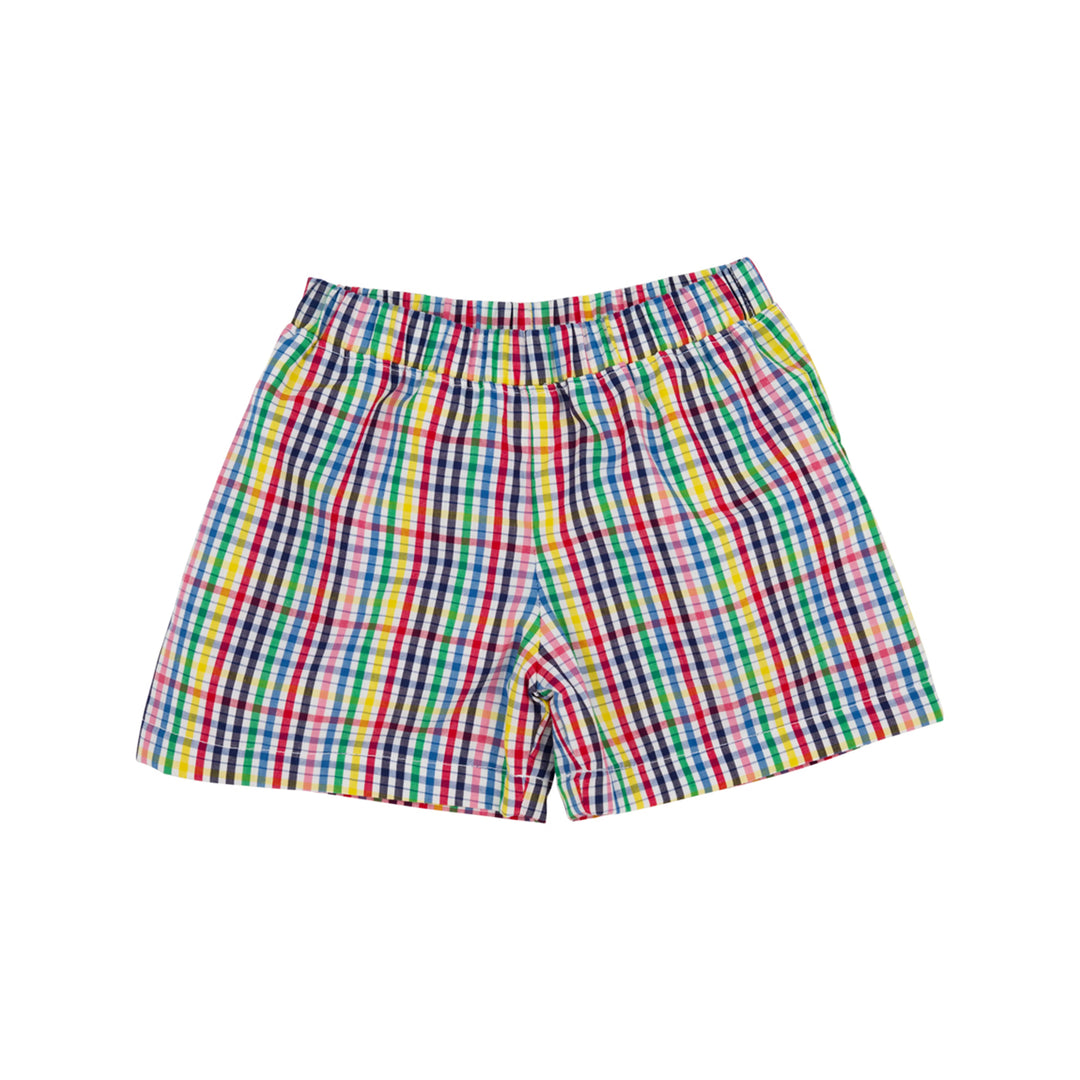 PAINT SET PLAID SHELTON SHORT