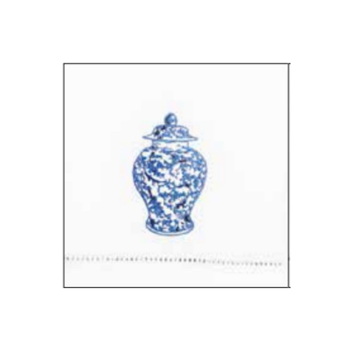 CHINOISERIE VASE GUEST TOWEL