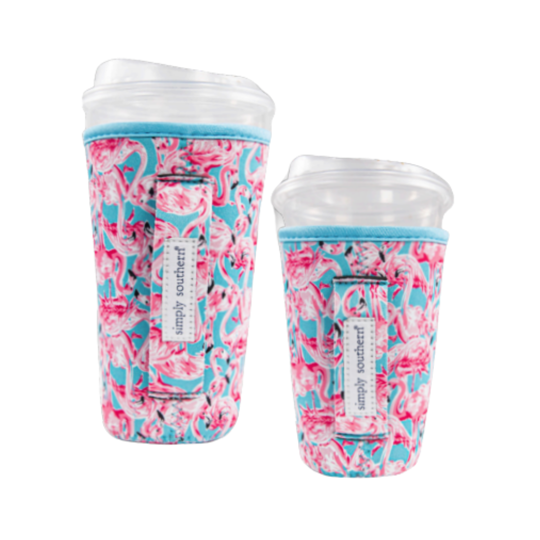 FLAMINGO PATTERN DRINK SLEEVE