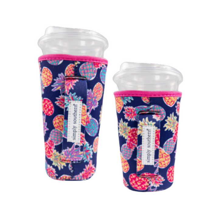 PINEAPPLE PATTERNED DRINK SLEEVE