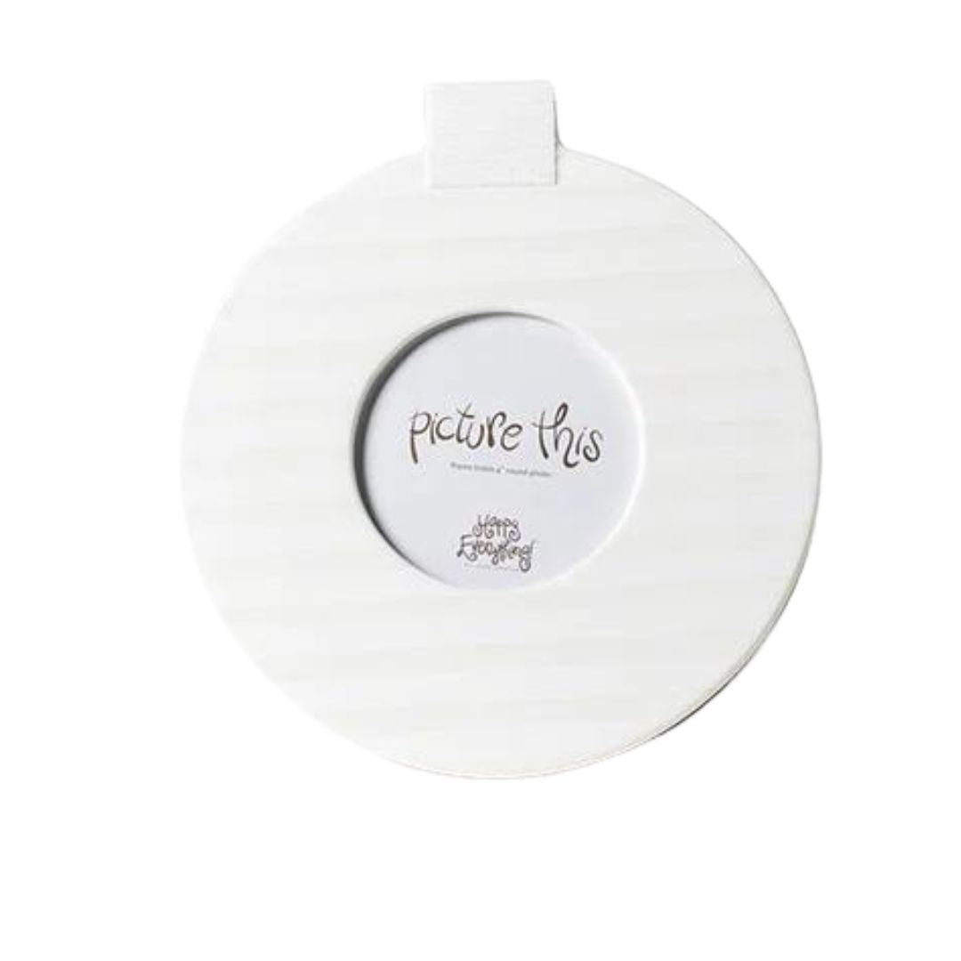 MEDIUM STRIPE ROUND FRAME