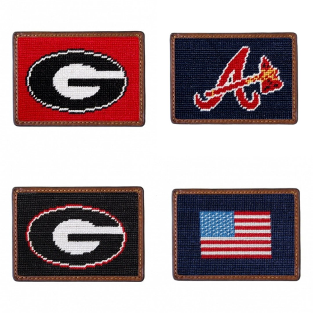 NEEDLEPOINT CARD WALLET