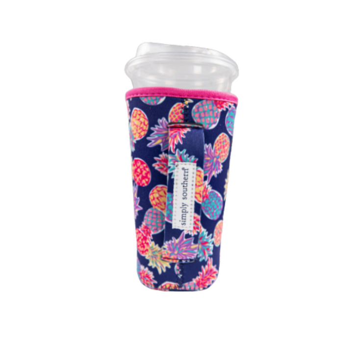 PINEAPPLE PATTERNED DRINK SLEEVE