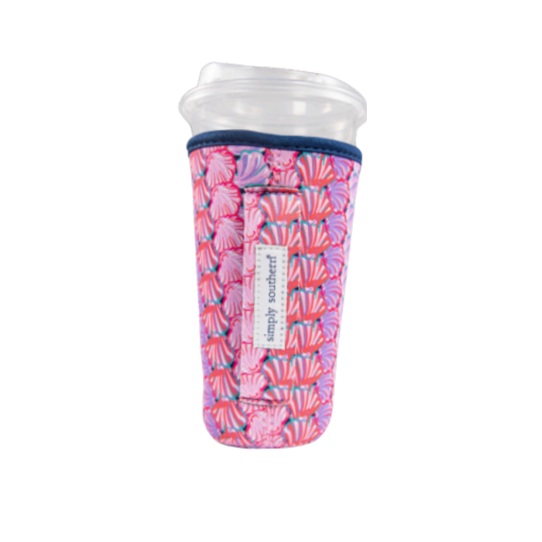 SCALLOP PATTERNED DRINK SLEEVE