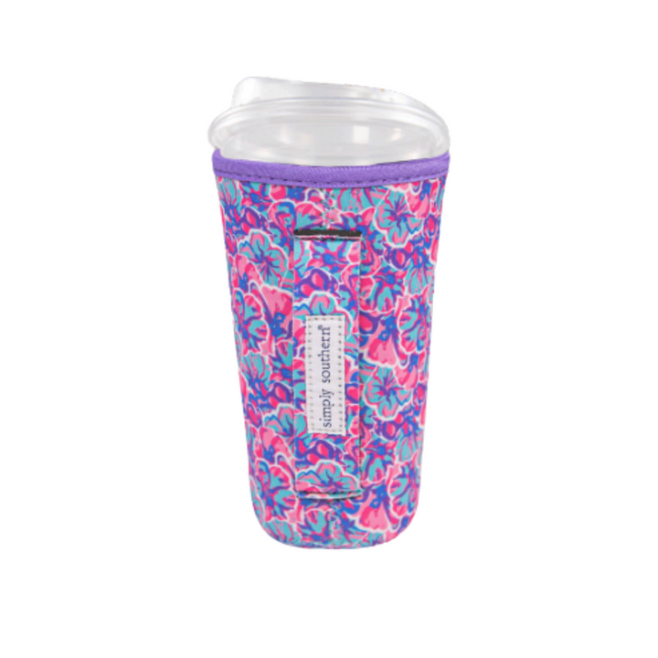TROPICAL PATTERNED DRINK SLEEVE