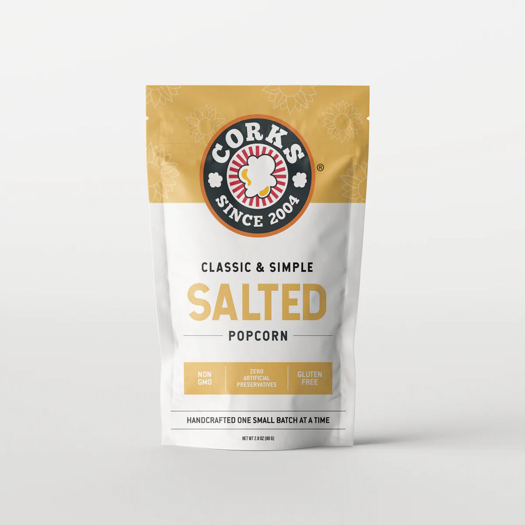 CORKS: SIMPLY SALTED POPCORN