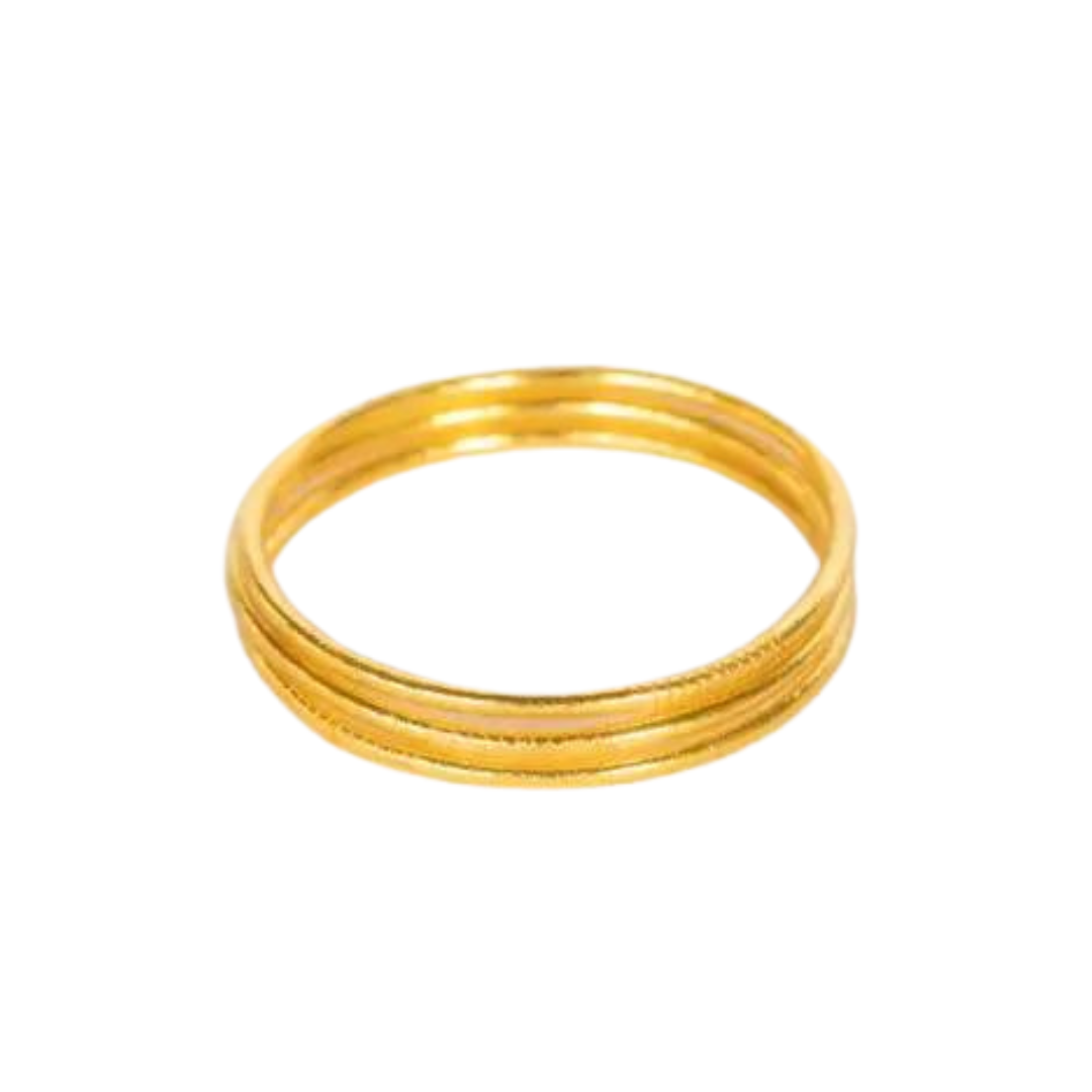 THIN GOLD BANGLES
