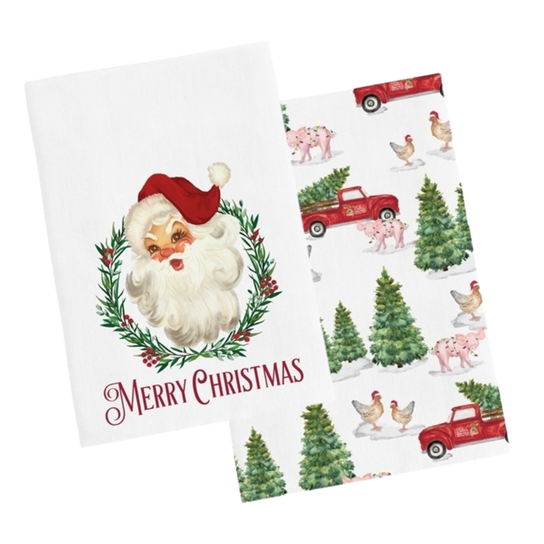 CHRISTMAS TEA TOWEL