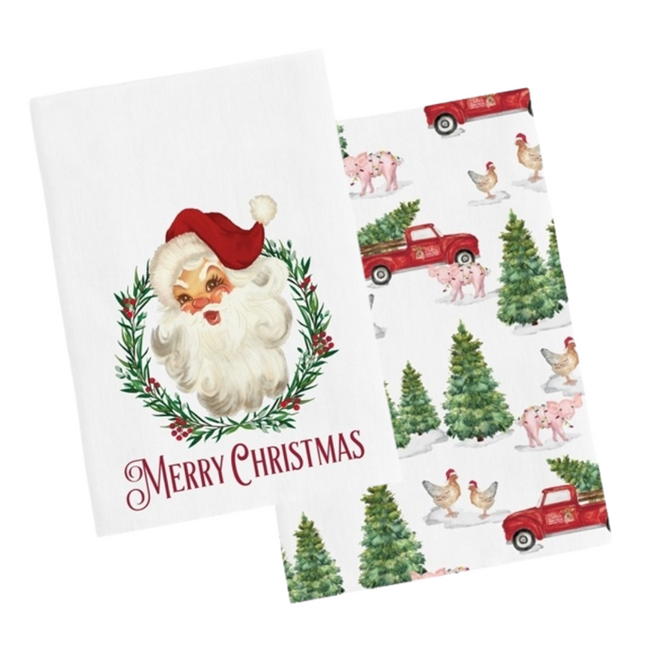CHRISTMAS TEA TOWEL