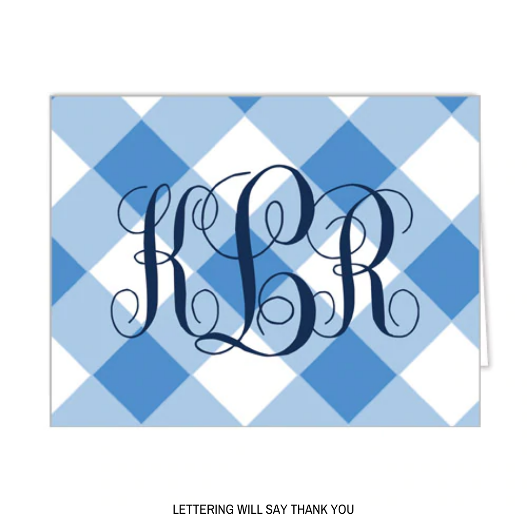 THANK YOU CORNFLOWER FOLDED NOTECARDS