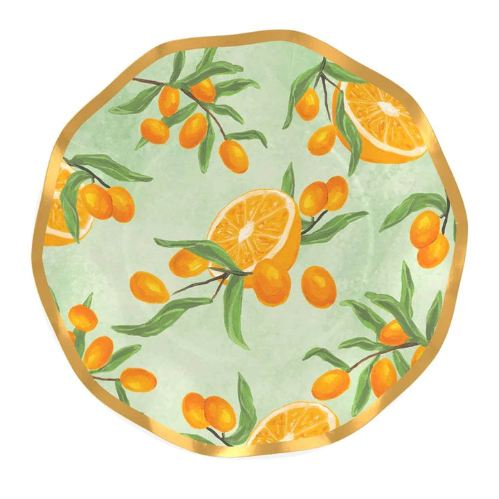 FINAL SALE WAVY MIMOSA PLATE