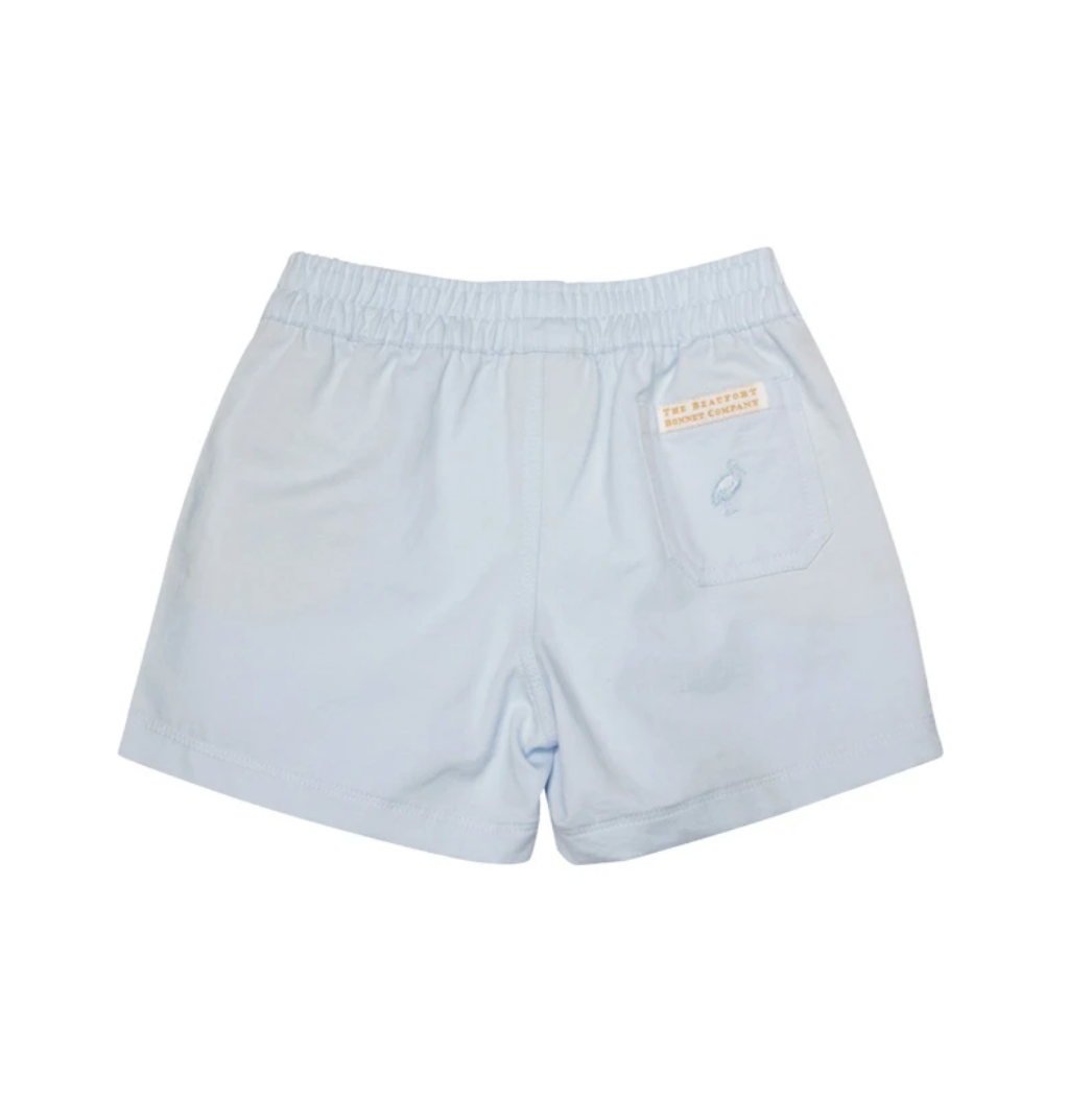 SHEFFIELD SHORT IN BUCKHEAD BLUE WITH BUCKHEAD BLUE STORK