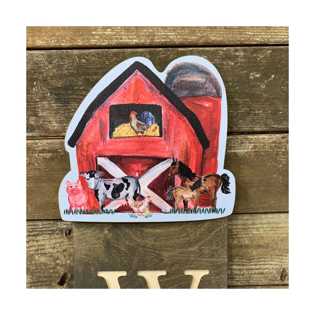 BARNYARD WELCOME TOPPER