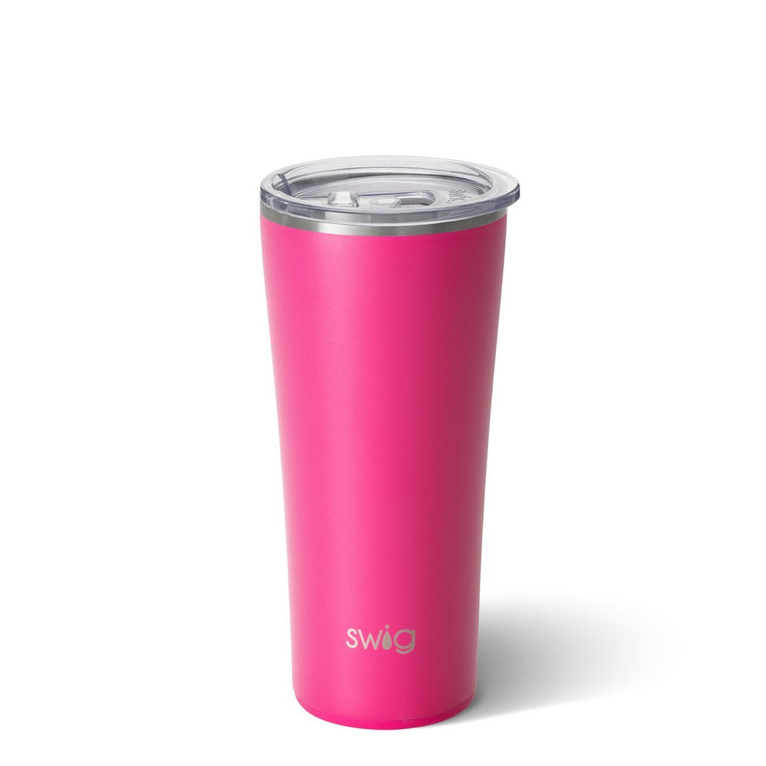 MATTE HOT PINK 22oz TUMBLER