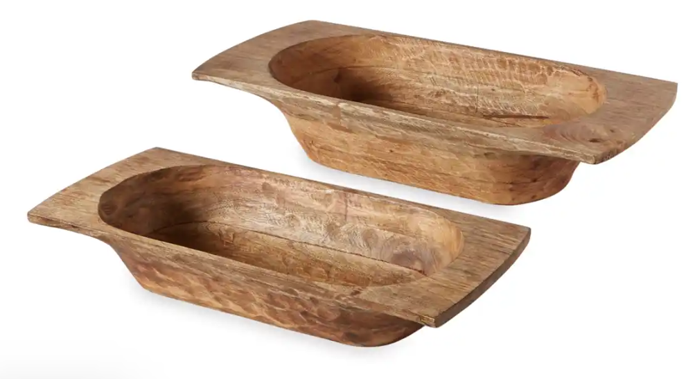 BROWN DOUGH BOWL
