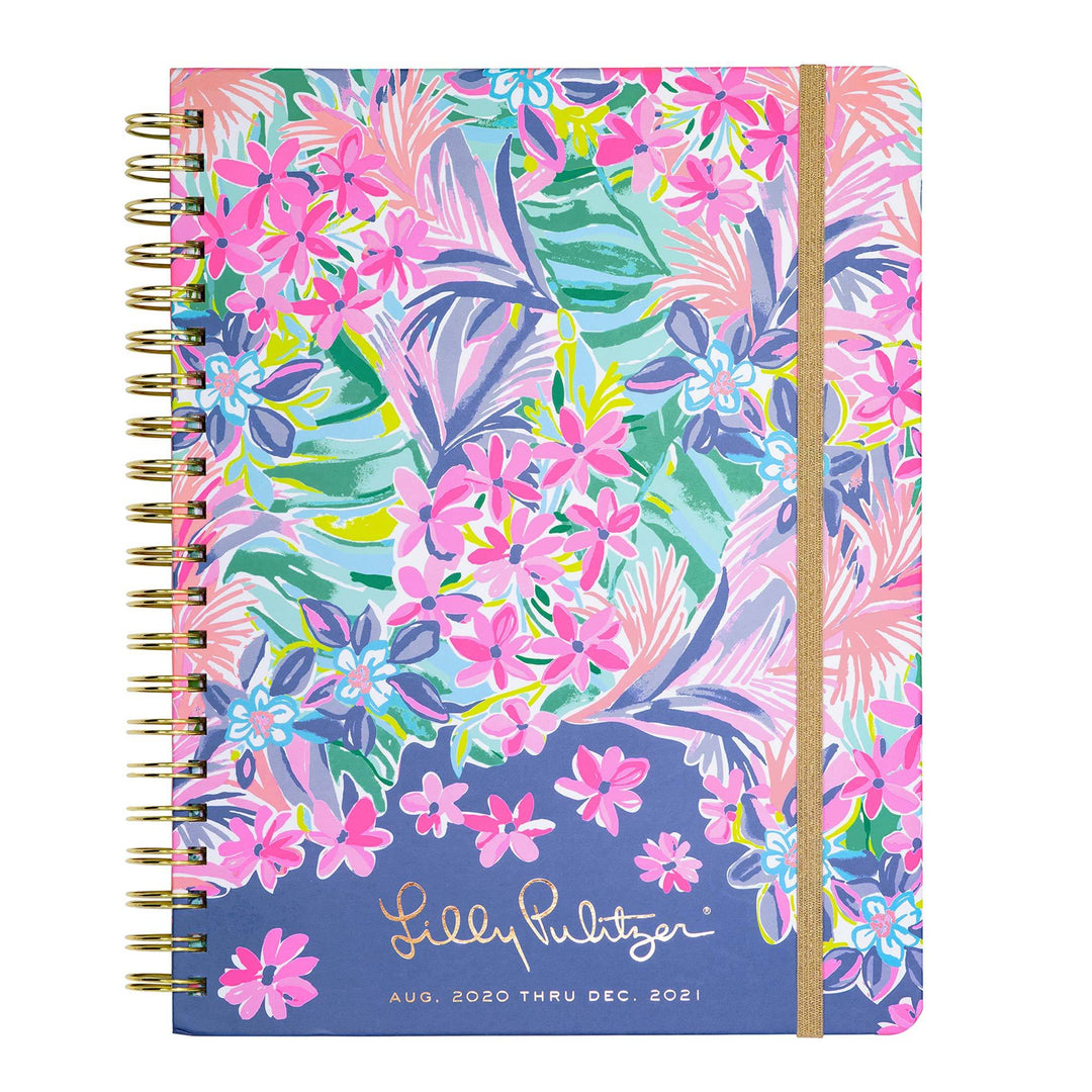 2020-2021 LILLY PULITZER 17 MONTH JUMBO AGENDA IN  IT WAS ALL A DREAM