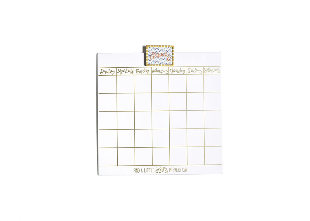 MAGNETIC DRY ERASE CALENDAR