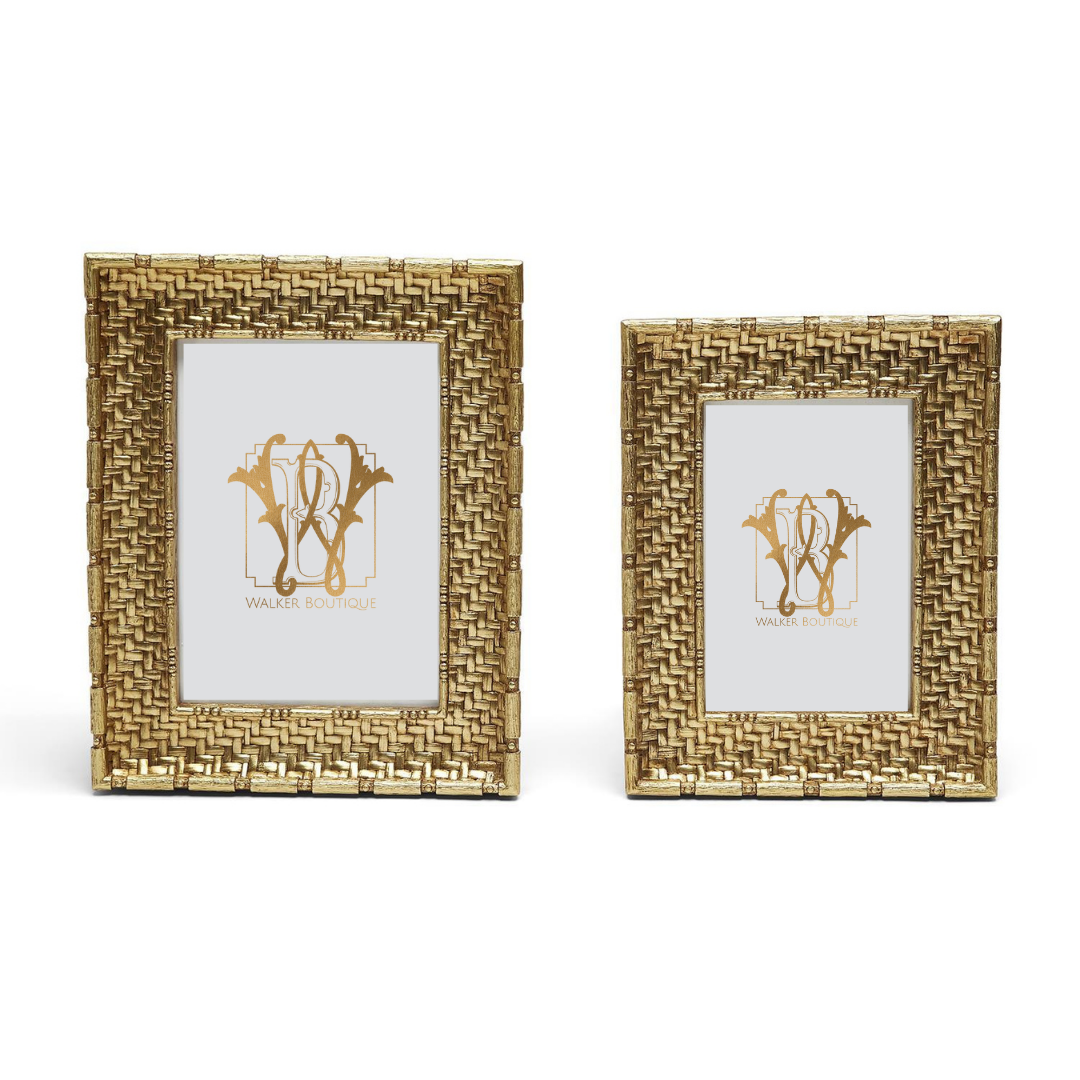 GOLD WEAVE FRAMES