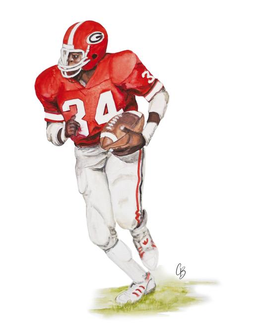 HERSCHEL WALKER PRINT