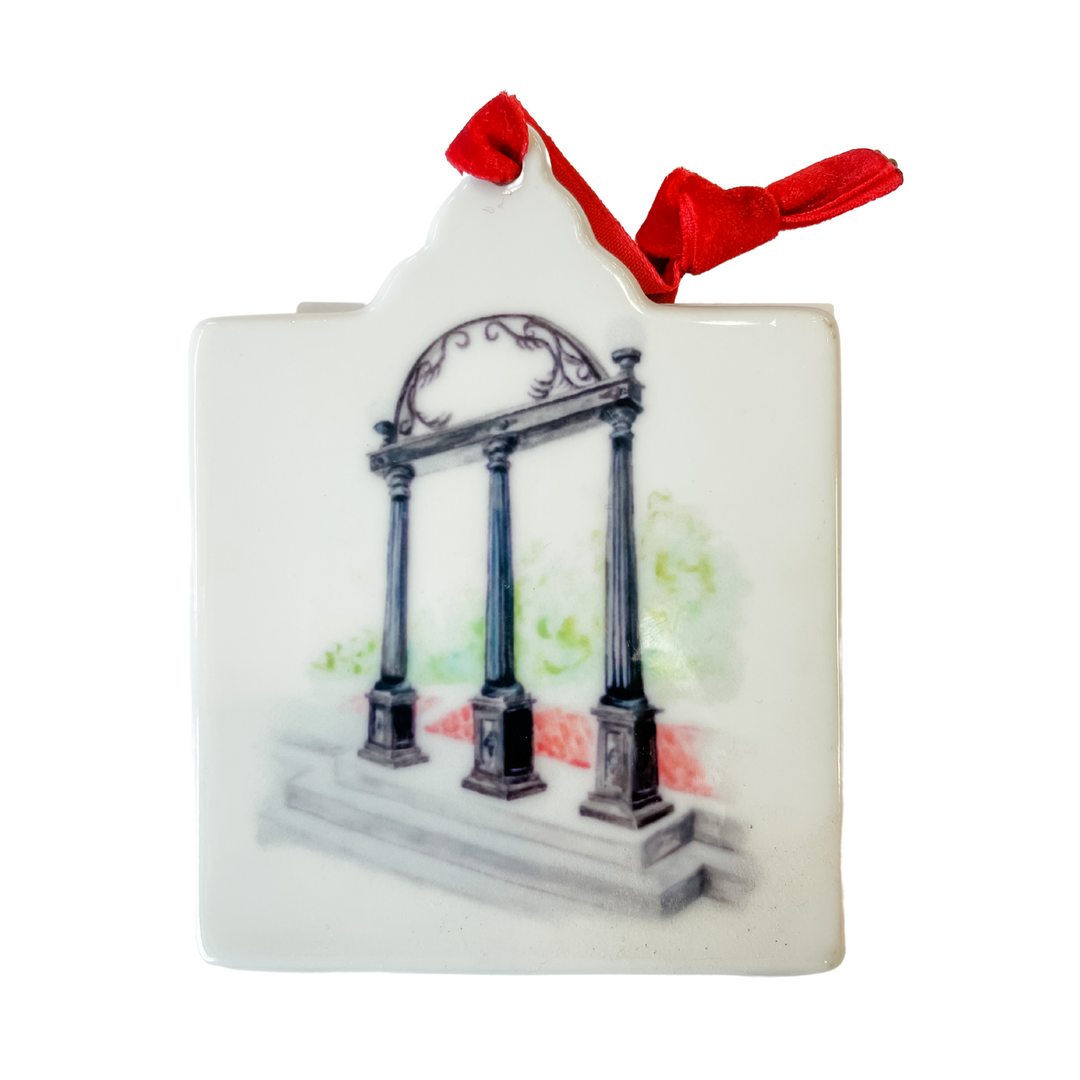 UGA arches ornament