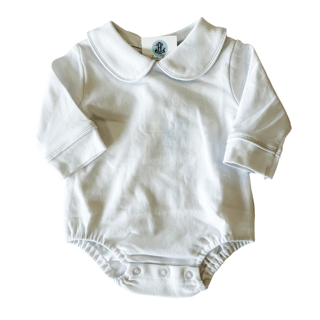 BOYS LONG SLEEVE KNIT COLLAR BUBBLE