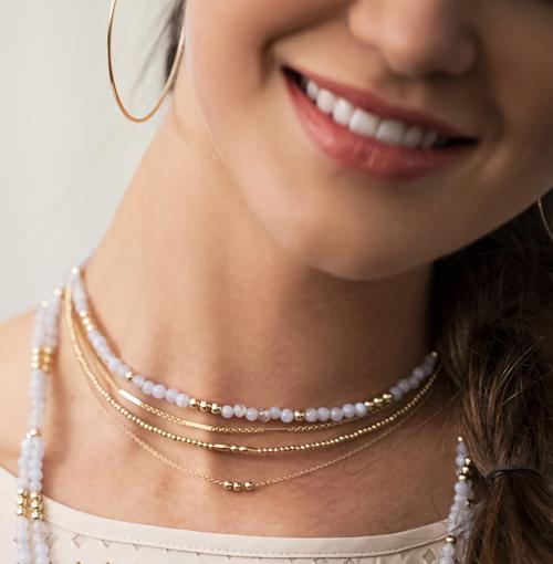 16" NECKLACE GOLD - JOY