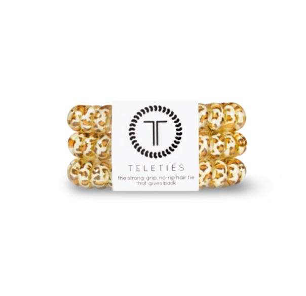 LEOPARD LARGE TELETIES