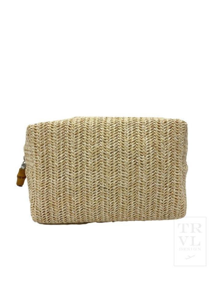 ON BOARD BEAUTY BAG, STRAW SAND
