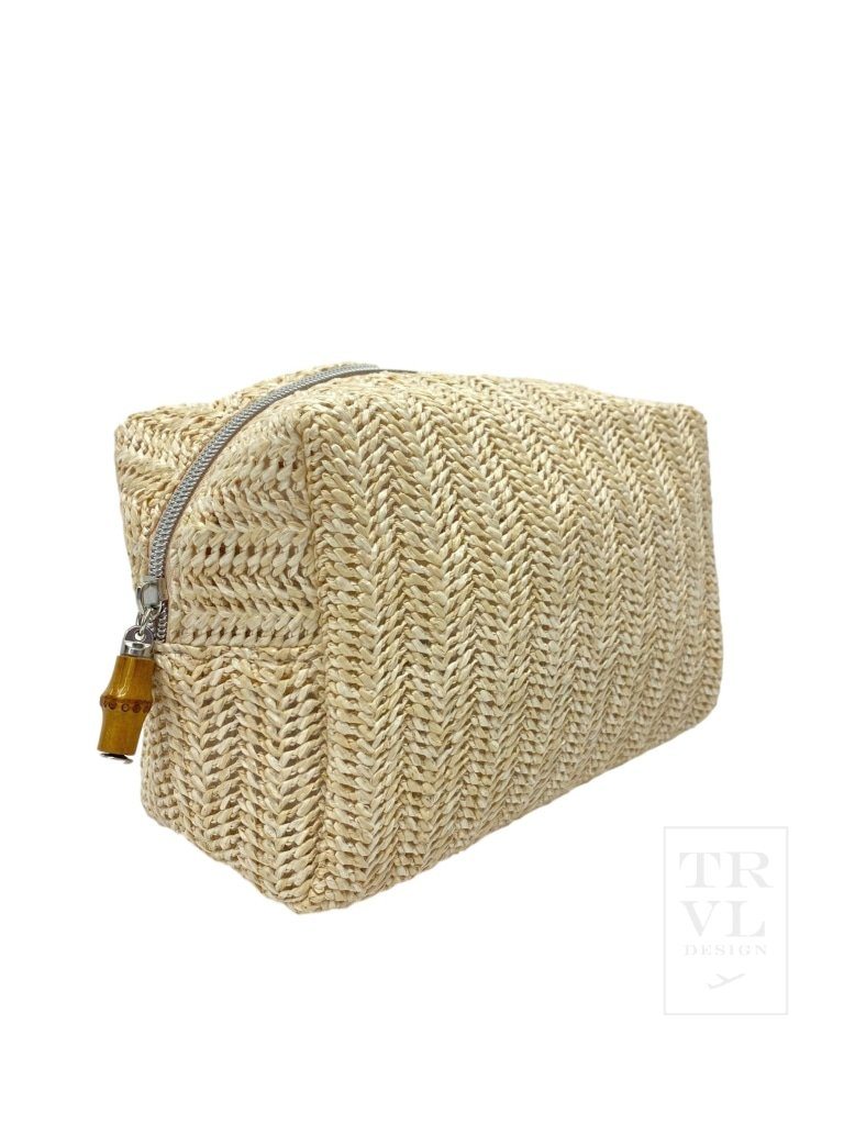 ON BOARD BEAUTY BAG, STRAW SAND