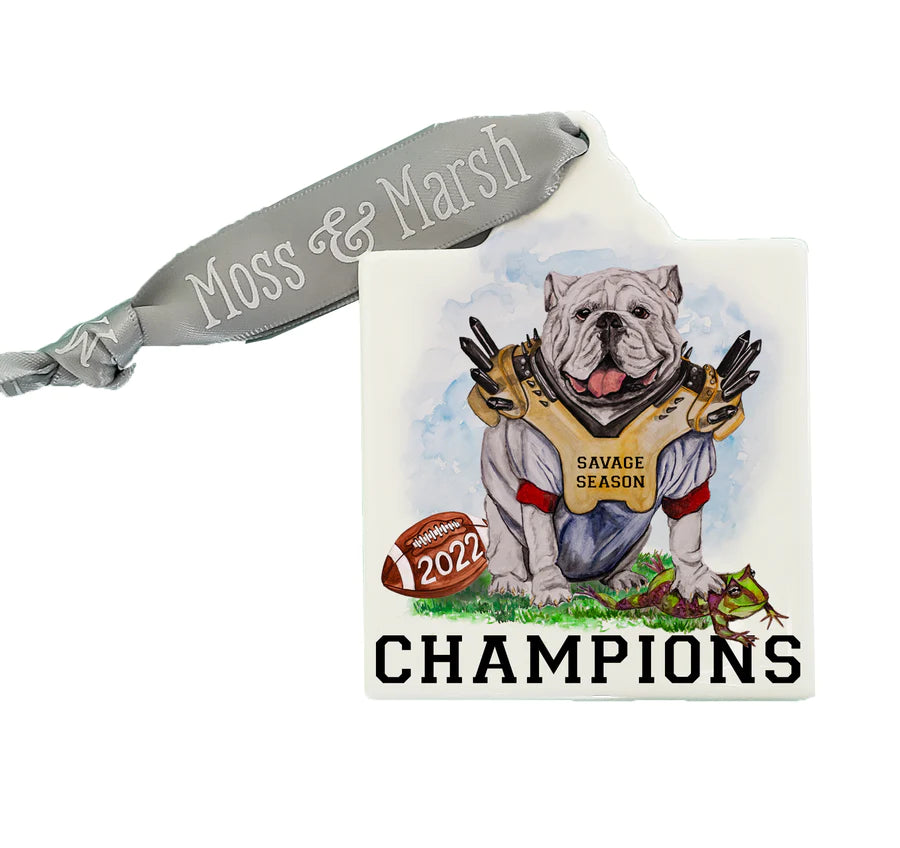 2022 SAVAGE SEASON ORNAMENT