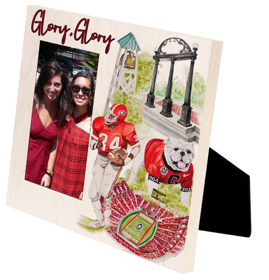 UGA WOODEN PICTURE FRAME