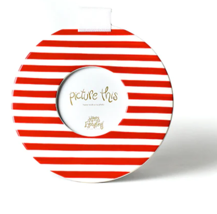 MEDIUM STRIPE ROUND FRAME