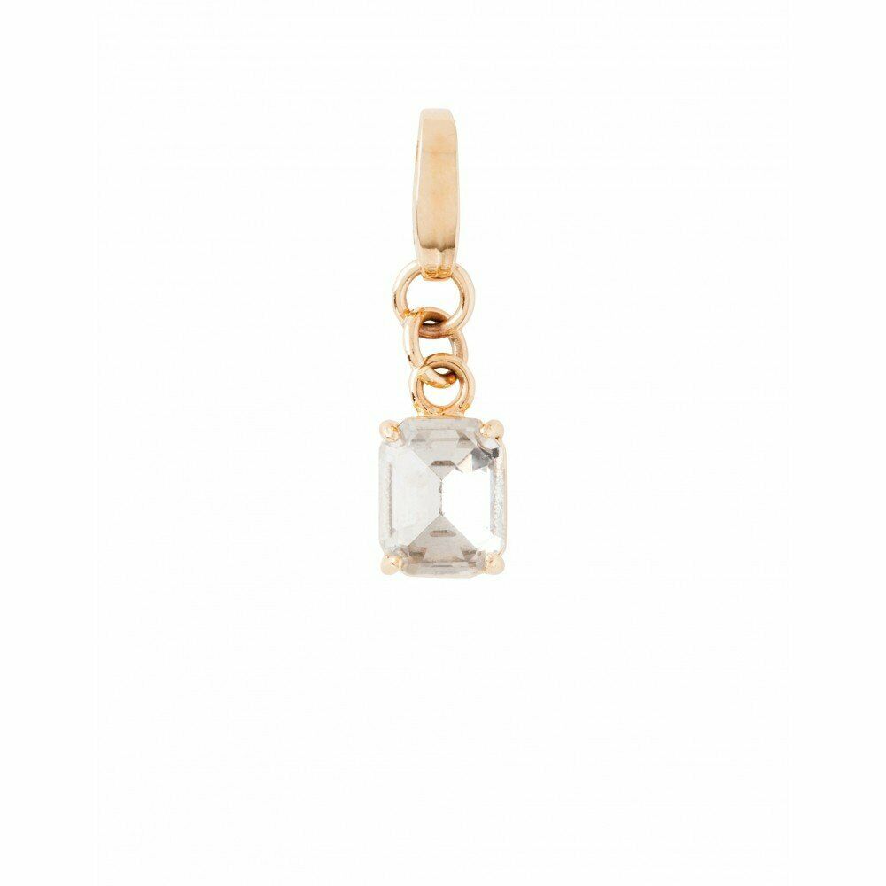 Emerald mini charm crystal