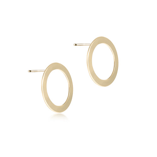 BASIC HALO STUD - GOLD