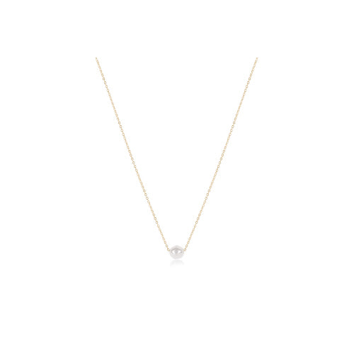 16" NECKLACE GOLD - ADMIRE PEARL