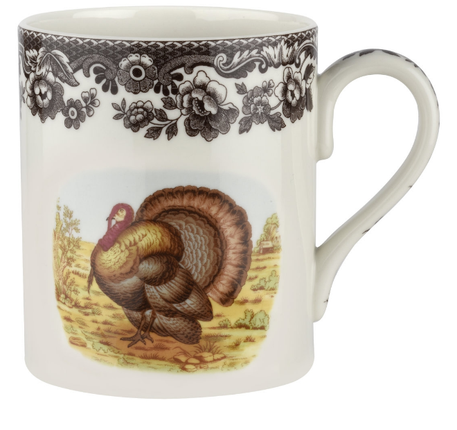 WOODLAND 16 OZ MUG TURKEY